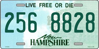 NH license plate 2568828