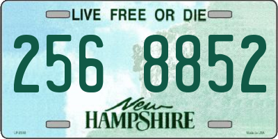 NH license plate 2568852