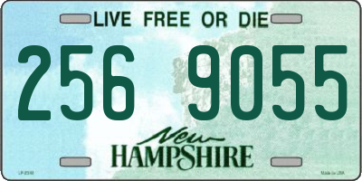 NH license plate 2569055