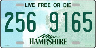 NH license plate 2569165
