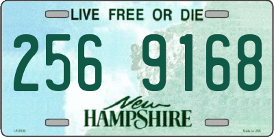 NH license plate 2569168