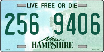 NH license plate 2569406