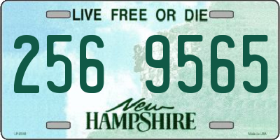 NH license plate 2569565