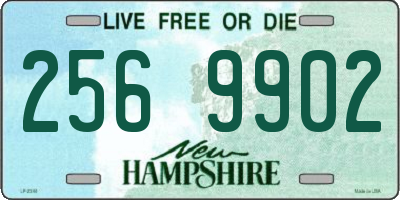 NH license plate 2569902