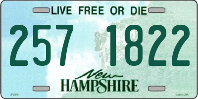 NH license plate 2571822