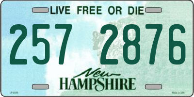 NH license plate 2572876