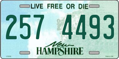 NH license plate 2574493