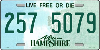 NH license plate 2575079