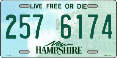 NH license plate 2576174