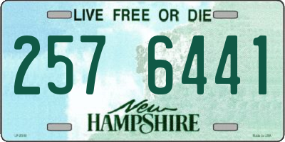 NH license plate 2576441