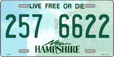 NH license plate 2576622