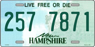 NH license plate 2577871