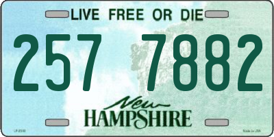 NH license plate 2577882