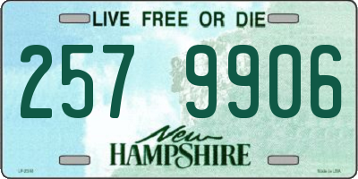 NH license plate 2579906