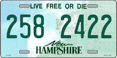 NH license plate 2582422
