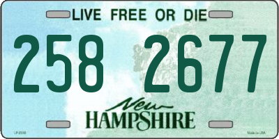 NH license plate 2582677