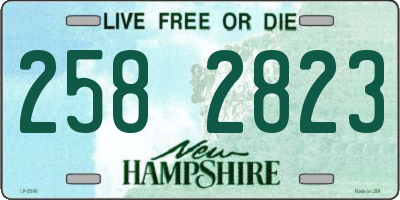 NH license plate 2582823