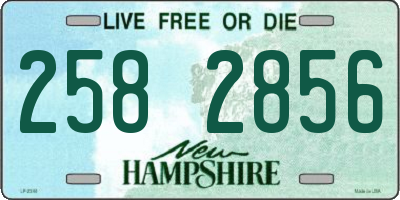 NH license plate 2582856