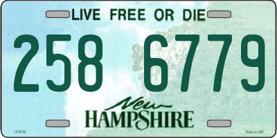 NH license plate 2586779