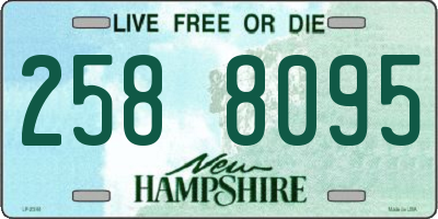 NH license plate 2588095