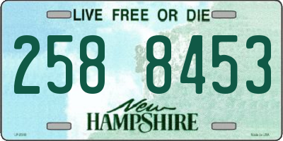NH license plate 2588453
