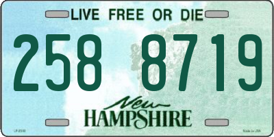 NH license plate 2588719