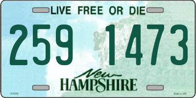 NH license plate 2591473