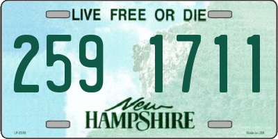 NH license plate 2591711