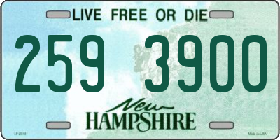 NH license plate 2593900