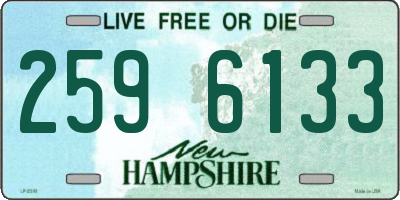 NH license plate 2596133