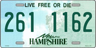 NH license plate 2611162