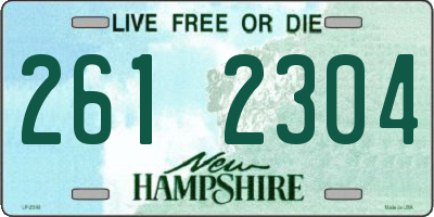 NH license plate 2612304