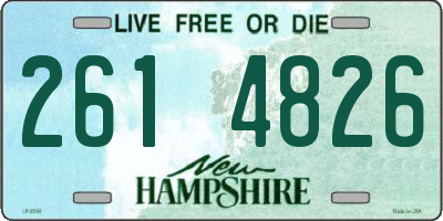NH license plate 2614826