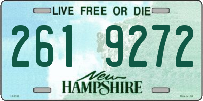 NH license plate 2619272