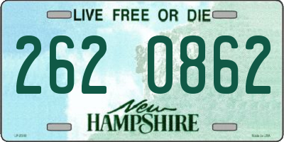 NH license plate 2620862
