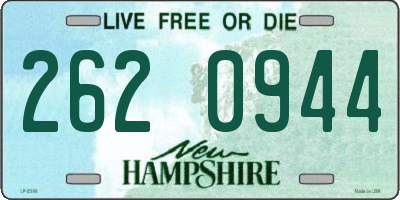 NH license plate 2620944