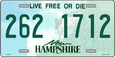 NH license plate 2621712