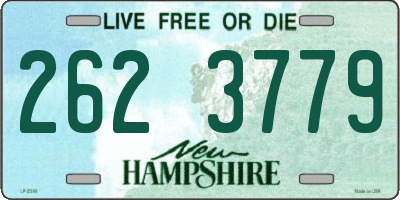 NH license plate 2623779