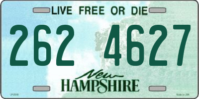 NH license plate 2624627