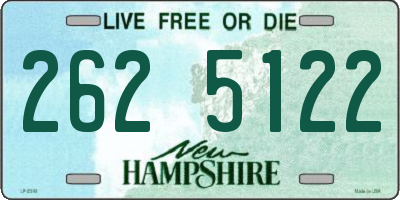 NH license plate 2625122