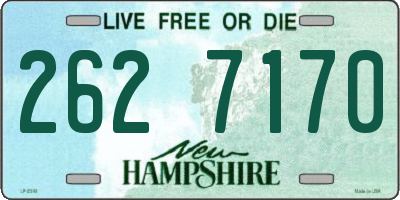 NH license plate 2627170