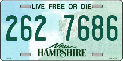 NH license plate 2627686
