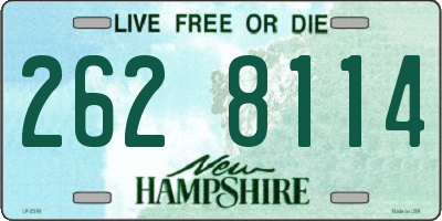 NH license plate 2628114