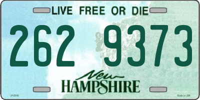NH license plate 2629373