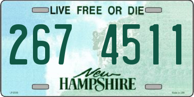 NH license plate 2674511