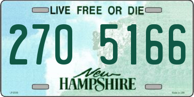NH license plate 2705166