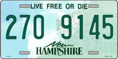 NH license plate 2709145