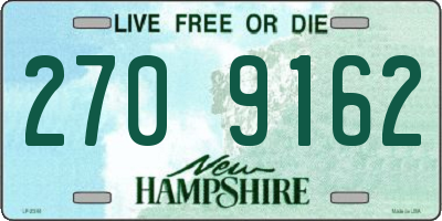 NH license plate 2709162