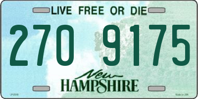 NH license plate 2709175