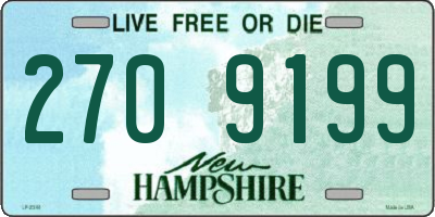 NH license plate 2709199